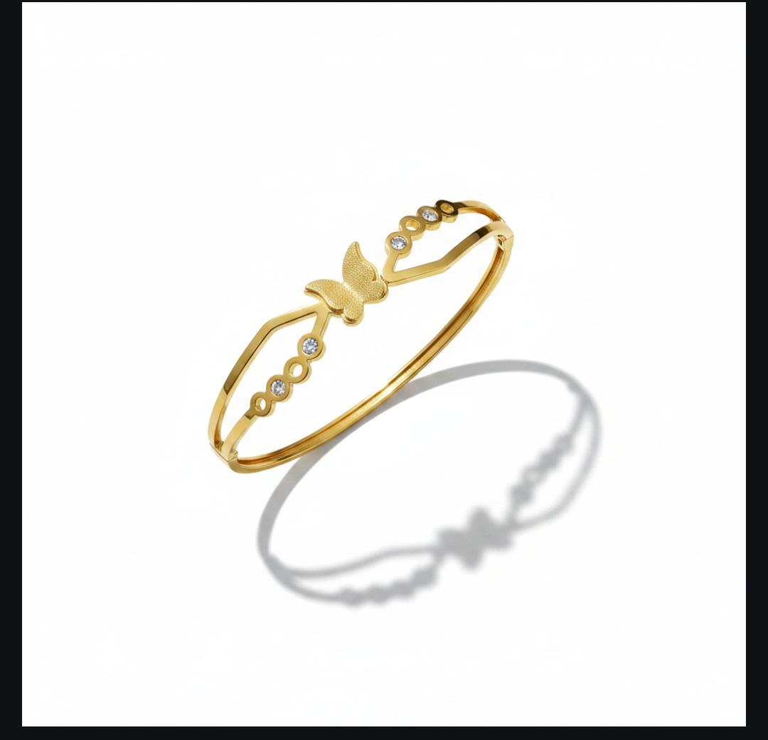 Enchanted Butterfly Crystal Bracelet