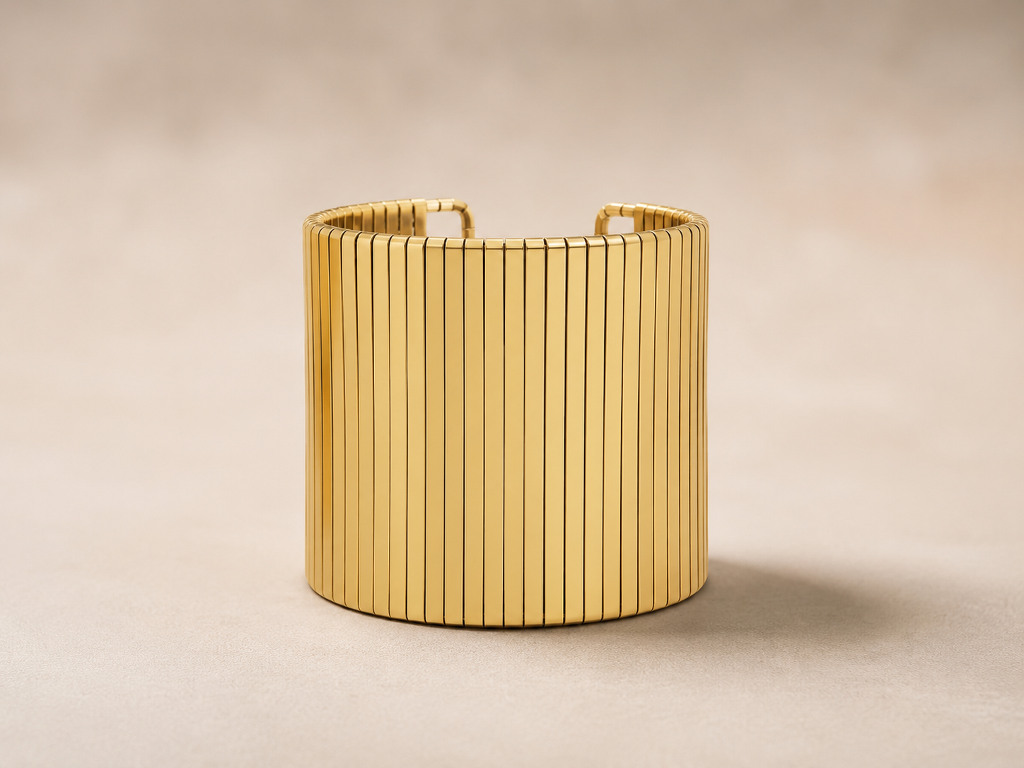 Gold plated Cuff Bracelet